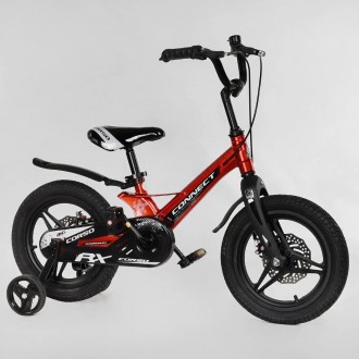 Велосипед детский CORSO 14" Connect MG-14804 красный магниева рама
За счет магни. . фото 2