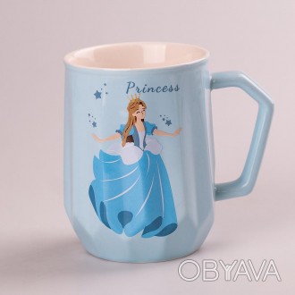
Чашка керамическая 450 мл Диснеевская принцесса Голубой
Чашка керамическая 450 . . фото 1