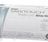 Перчатки нитриловые текстурированные неопудренные SafeTouch® Platinum White (S). Киев. фото 1 Перчатки нитриловые текстурированные неопудренные SafeTouch® Platinum White (S). Киев. фото 1
