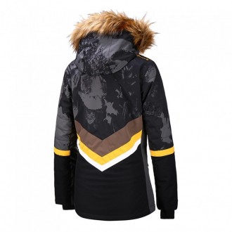 Rehall Maze W – женская куртка с искусственным мехом для активного зимнего спорт. . фото 3
