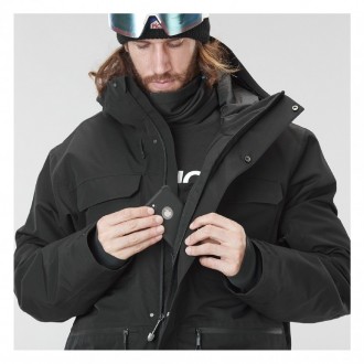 Picture Organic U44 – мужская монохромная куртка для фрирайда и альпинизма. Прак. . фото 5