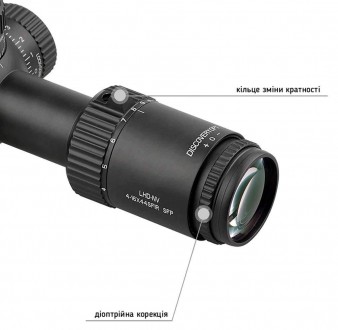 Прицел оптический DISCOVERY Optics LHD-NV 4-16x44SFIR SFP 30 мм, с подсветкой
 
. . фото 10