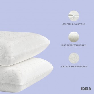 Ортопедическая подушка для сна Memory Foam – гарантирует комфортный и здоровый с. . фото 5