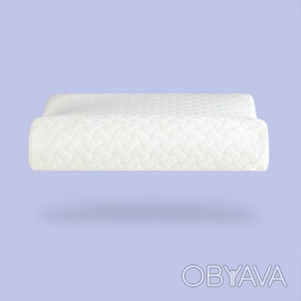 Ортопедическая подушка для сна Memory Foam (волна) – это ваш комфортный сон в лю. . фото 1