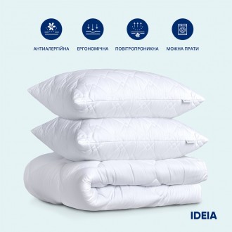 TM IDEIA предлагает набор постельного текстиля Classic. В него входят две подушк. . фото 3