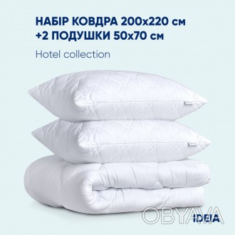 TM IDEIA предлагает набор постельного текстиля Classic. В него входят две подушк. . фото 1