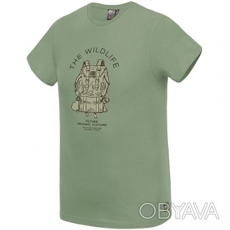 Picture Organic Packer – мужская футболка трендового цвета с качественным принто. . фото 1