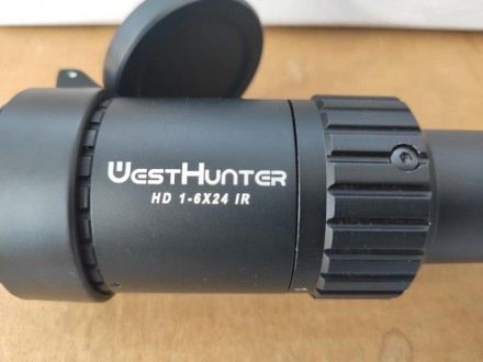 Загонник-мінік WestHunter HD 1-6X24 IR Compact, новий.
Зручна прицільна марка, . . фото 6