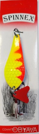 Блесна Spinnex Atom 20 грамів - це рибальська приманка, яка призначена для лову . . фото 1