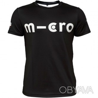 Micro T-Shirt – футболка унисекс для катания на роликах. Впереди и на рукавах на. . фото 1