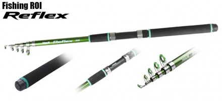 Спиннинг телескопический Reflex FR 20-80 g 2.1m. Ровно. фото 1 Спиннинг телескопический Reflex FR 20-80 g 2.1m. Ровно. фото 1