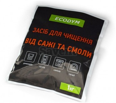  Засіб Ecodym для чищення димоходу 1 кг застосовується як добавка до твердого па. . фото 5