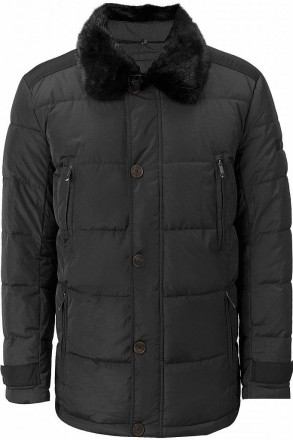 Зимняя куртка мужская Finn Flare прямого кроя, необходимая вещь для любого мужск. . фото 6