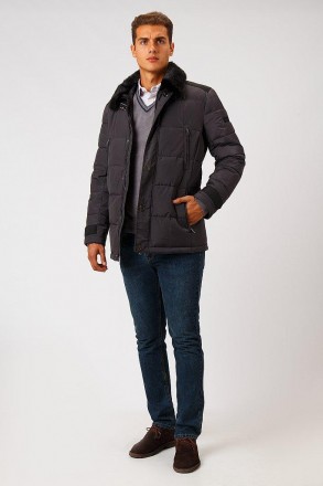 Зимняя куртка мужская Finn Flare прямого кроя, необходимая вещь для любого мужск. . фото 4