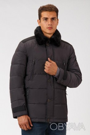 Зимняя куртка мужская Finn Flare прямого кроя, необходимая вещь для любого мужск. . фото 1