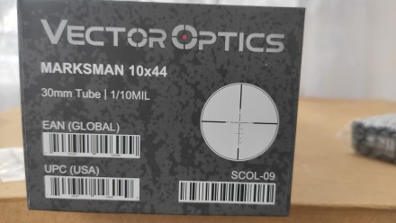 Продам новий приціл Vector Optics Marksman 10x44, модель SCOL-09.
Приціл вигото. . фото 5
