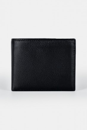 Кожаный мужской кошелек с зажимом для денег Genuiner. Выполнен из натуральной ко. . фото 3