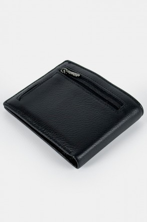 Кожаный мужской кошелек с зажимом для денег Genuiner. Выполнен из натуральной ко. . фото 4