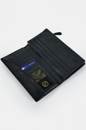 Кожаный мужской кошелек от бренда H.T Leather. Выполнен из натуральной кожи высо. . фото 5