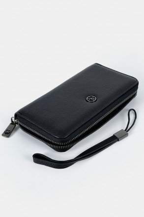 Кожаный мужской кошелек от бренда H.T Leather. Выполнен из натуральной кожи высо. . фото 7