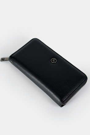 Кожаный мужской кошелек от бренда H.T Leather. Выполнен из натуральной кожи высо. . фото 4