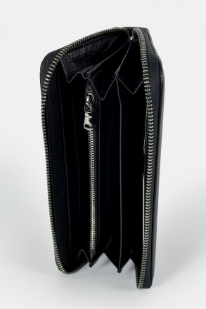 Кожаный мужской кошелек от бренда H.T Leather. Выполнен из натуральной кожи высо. . фото 6