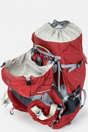 
Туристический рюкзак объемом 50 литров, который можно увеличить еще на 5 литров. . фото 9