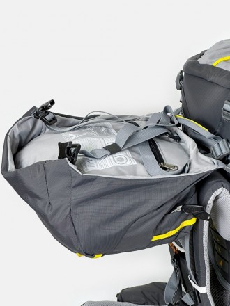 
Универсальный DENALI 70 MEN - это большой рюкзак, созданный для тяжелых грузов . . фото 9