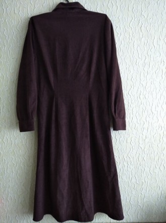 Вінтажне коричневе плаття під замш, Berkertex, р.8.
ПОГ 45 см.
Довжина рукава . . фото 3