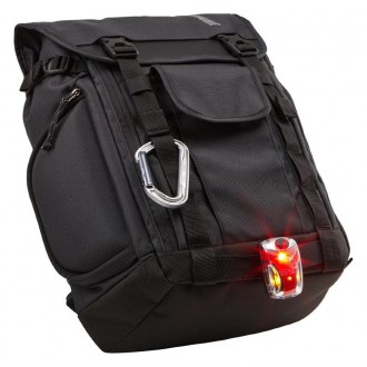 Рюкзак, подходящий для поездок на работу, позволяет увеличивать объем, а также о. . фото 8