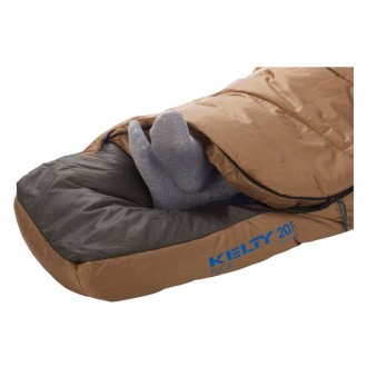 Kelty Tuck 20 Long – тёплый спальный мешок увеличенного размера. Компактный в сл. . фото 4