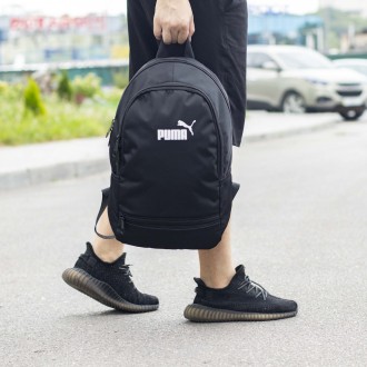 Спортивный рюкзак мужской черный тканевой PM trak молодежный городской портфель . . фото 3