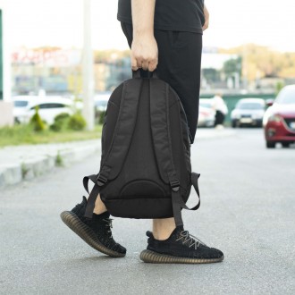 Спортивный рюкзак мужской черный тканевой PM trak молодежный городской портфель . . фото 4
