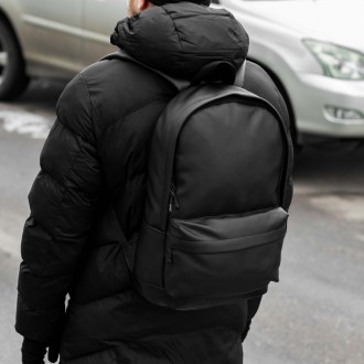 Городской рюкзак из эко кожи черный Vector на 18 литров Унисекс 
Характеристики:. . фото 4
