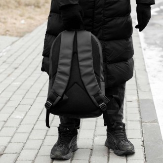 Городской рюкзак из эко кожи черный Vector на 18 литров Унисекс 
Характеристики:. . фото 6