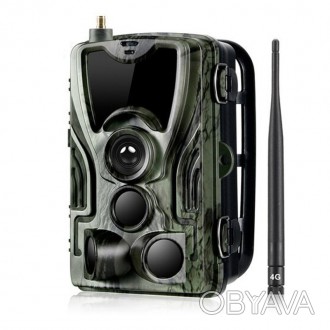 4G фотоловушка для охоты и охраны с передачей живого видео в приложение на смарт. . фото 1