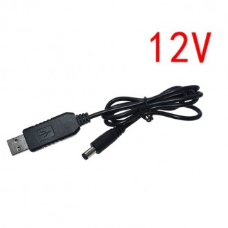 USB преобразователь напряжения с 5 до 12 вольт для питания видеокамер или wifi р. . фото 3