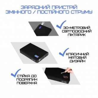 Современный портативный повербанк 4 в 1 VHG KR881 24000 mAh с сертификацией каче. . фото 6