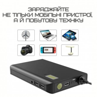 Современный портативный повербанк 4 в 1 VHG KR881 24000 mAh с сертификацией каче. . фото 8