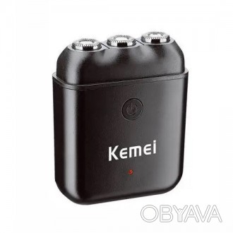 Аккумуляторная электробритва Kemei KM-1005
Электробритва для мужчин роторная для. . фото 1