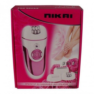 
Эпилятор женский NIKAI NK-7818 3в1 аккумуляторный
Благодаря эпилятору NIKAI NK-. . фото 7