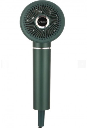 Профессиональный фен для сушки и укладки волос VGR V-431 1800W Green. Івано-Франківськ. фото 1 Профессиональный фен для сушки и укладки волос VGR V-431 1800W Green. Івано-Франківськ. фото 1