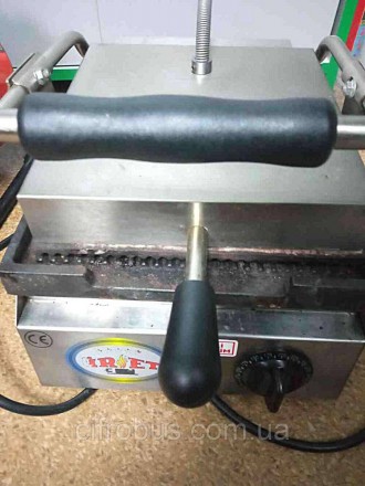 Контактный гриль (прижимной) используется для подогрева шаурмы, стейков, panini . . фото 2
