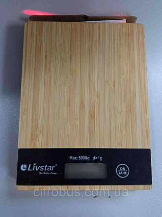 Ваги кухонні Livstar LSU-5007 мають компактний розмір, але витримують навантажен. . фото 2