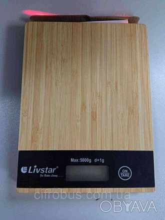 Ваги кухонні Livstar LSU-5007 мають компактний розмір, але витримують навантажен. . фото 1