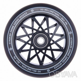Это колесо для самоката Zenue Series Black pro от бренда Striker. Это легкое и п. . фото 1