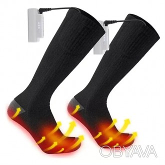 Шкарпетки з підігрівом (3 температурні режими) з блоком живлення
Шкарпетки з під. . фото 1