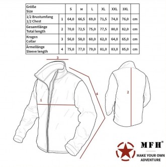 Чоловіча куртка з капюшоном US Gen III Level 5 MFH
Розміри: S, M, L, XL, XXL.
Ба. . фото 5