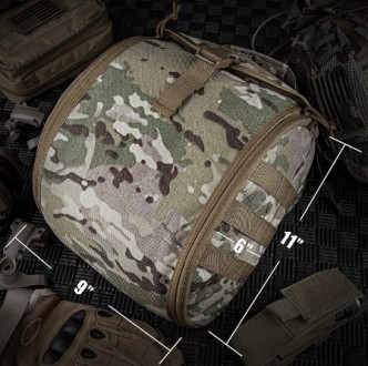 Сумка подсумок Mil-Tec для шлема с креплением Molle
Тактическая сумка для трансп. . фото 5
