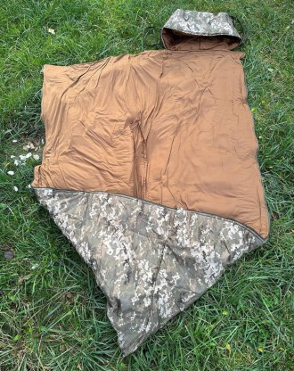 Спальный мешок Tulumu 180х70 +25 см капюшон (до -35С)
Особенности:
	Спальник изг. . фото 6